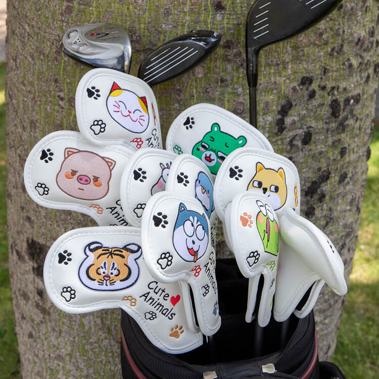 white golf club headcover supplier