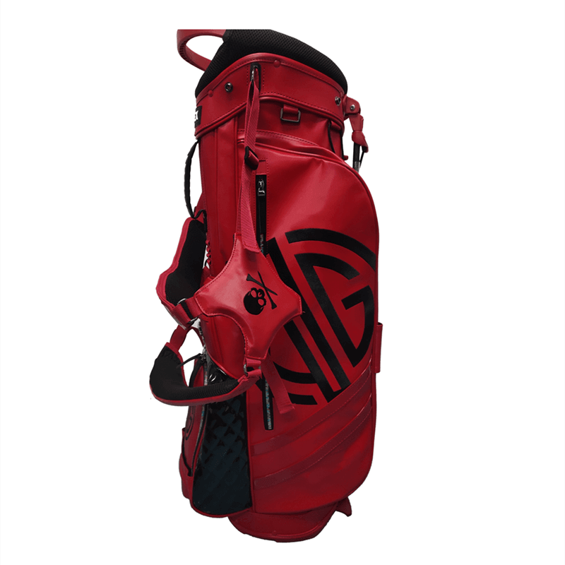 red golf sstand bag