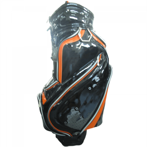 black golf cart bag