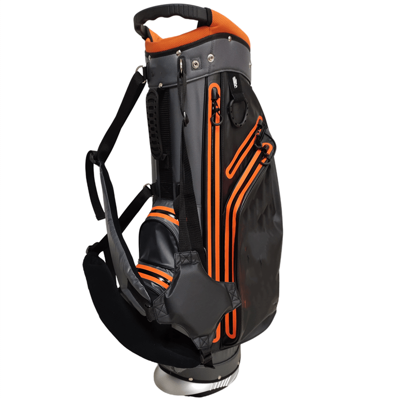 black stand golf bag