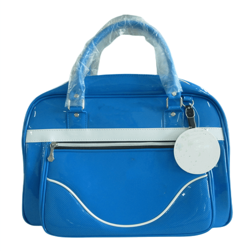 blue bosston bag