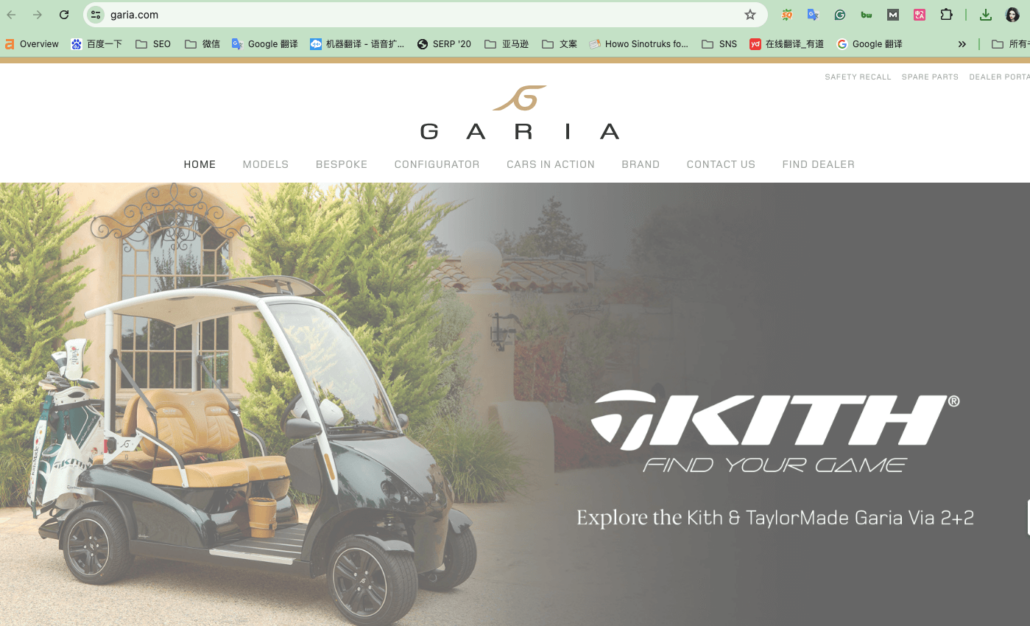 golf cart manufacturers